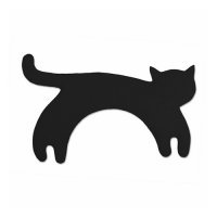 Warmtekraag 'Minina the Cat' Zwart