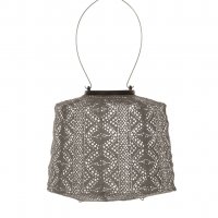 Lampion Lampshade - 20cm Lace - Taupe