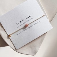 Armband 'Pure' Sunstone