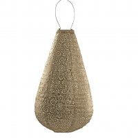 Lampion Drop - 28cm Fiore - Goud