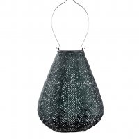 Lampion Tulip - 20cm Lace - Groen