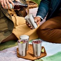 Stainless Steel Cup - Set/4
