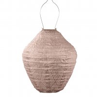 Lampion Jar - 30 cm Ikat- Roze