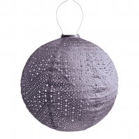 Lampion Rond - 40cm Verso - Mauve Paars