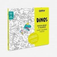 OMY Kleurposter Dinos