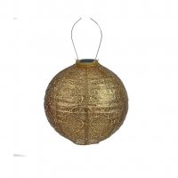 Lampion Rond - 30cm Bazaar-Goud