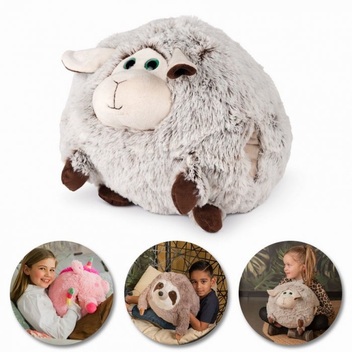 Handwarmer knuffel Noxxiez 'Schaap'