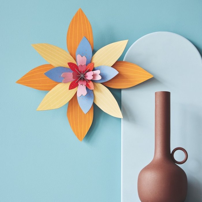 DIY Decoratie - Bloem - Apricot Sorbet