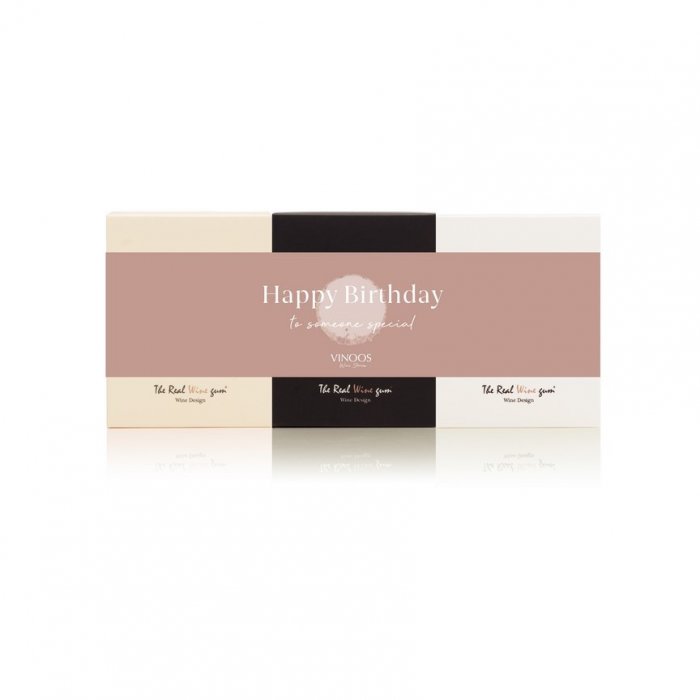 The Real Wine Gum - Trio set Deluxe 'Birthday'