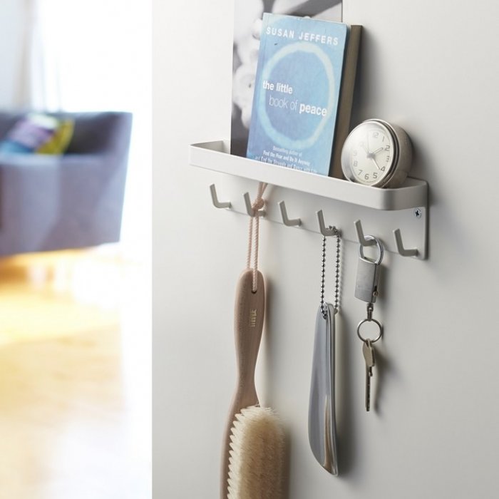 Magnetische sleutelhaakjes en legplank - Smart