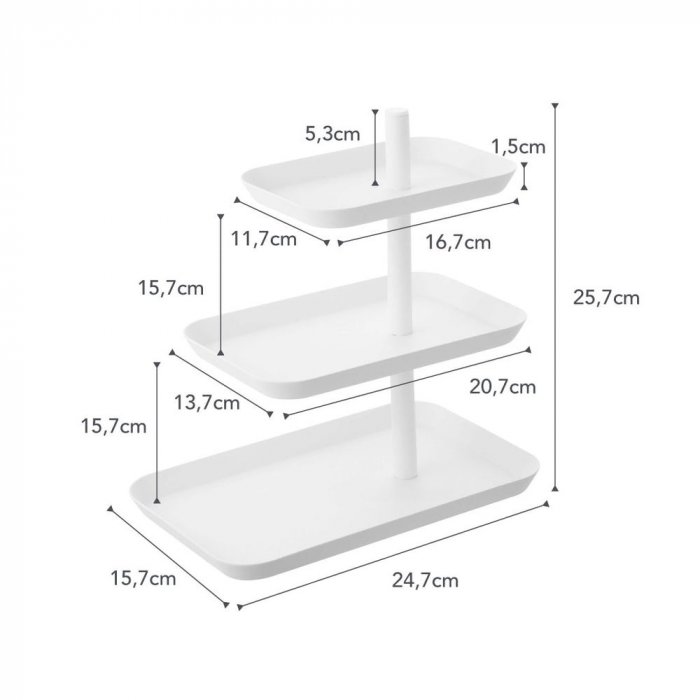 Etagère 3 lagen - Tower