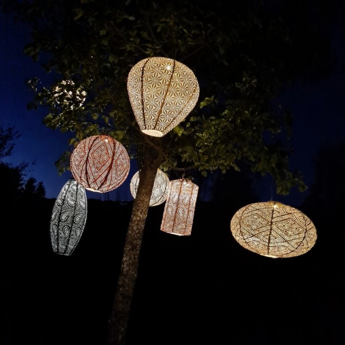 Lampion Lang Ovaal - 20cm
